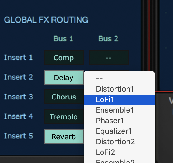 Global FXの選択