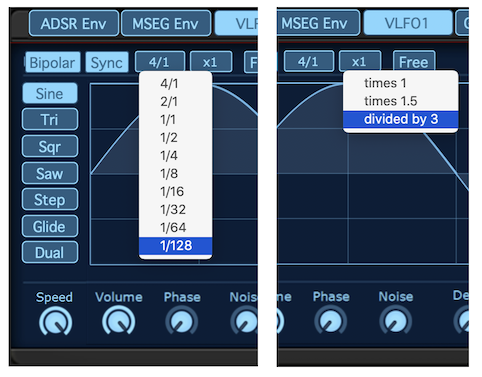 SynthMasterのLFOをSyncモードに設定する