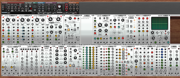 VM2500の全モジュール